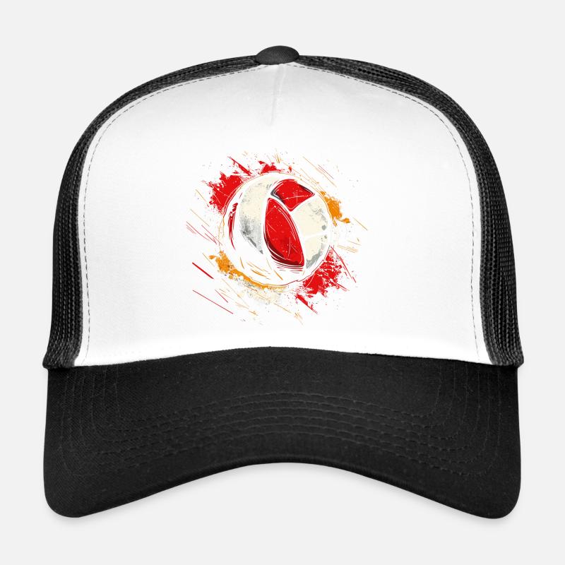 Volleyball Drawing Trucker Cap