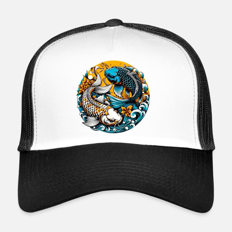 Carpe koï Casquette trucker 