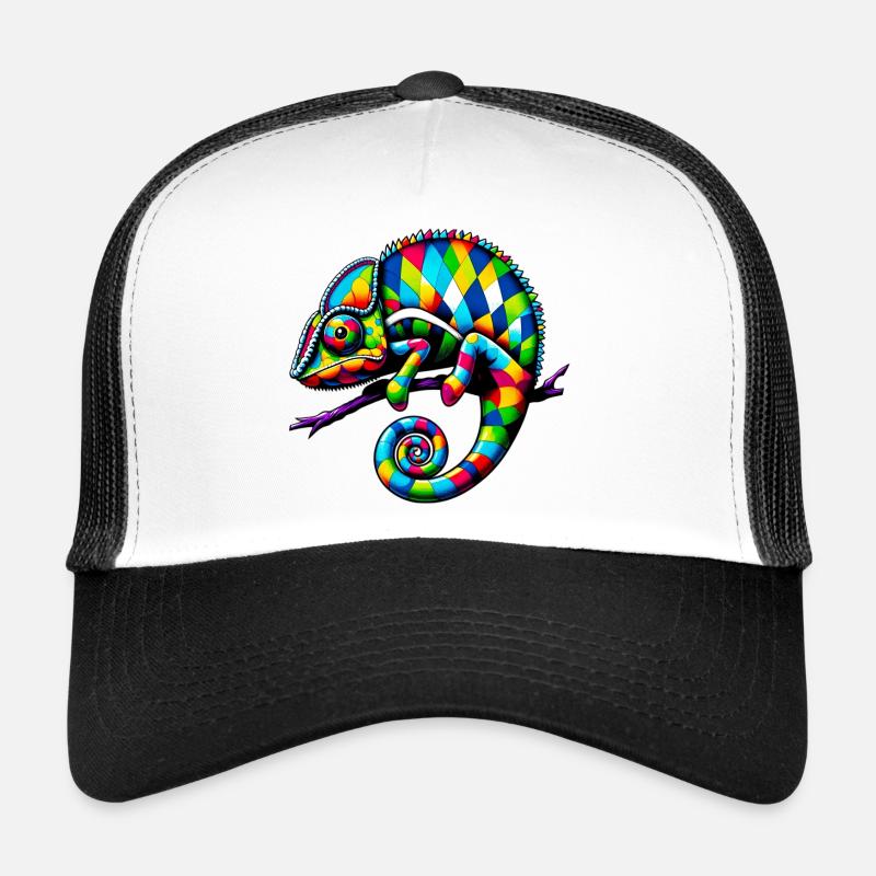 Harlekin Chamäleon Trucker Cap