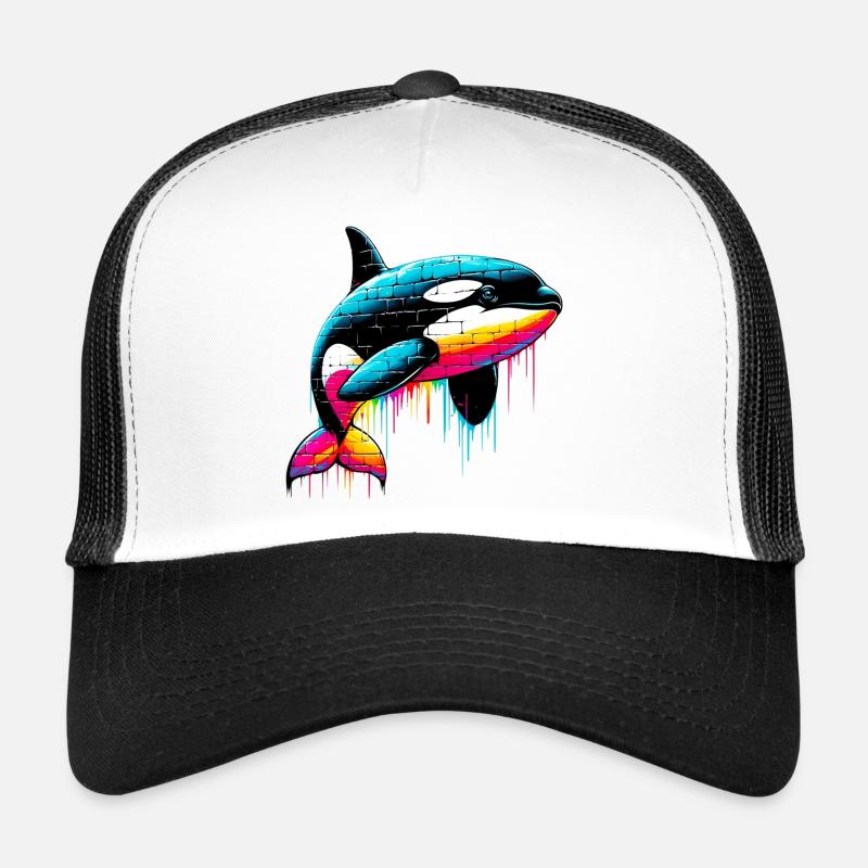 Killer whale Trucker Cap