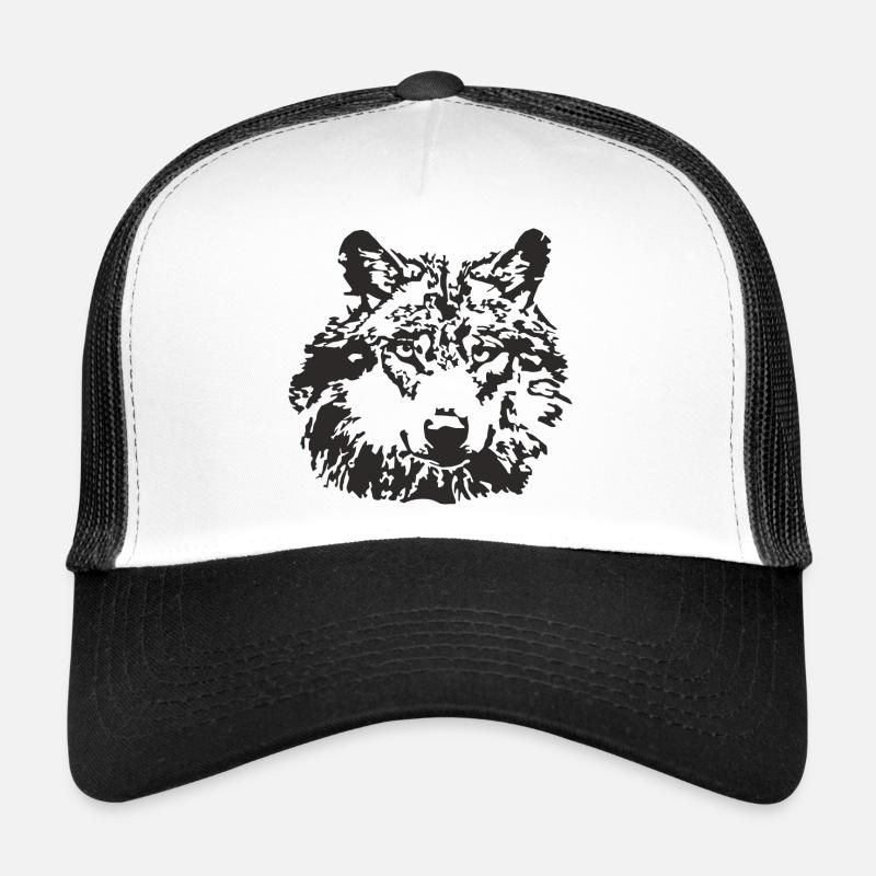 Wolf vek Wolfskopf Trucker Cap