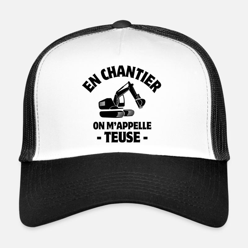 Bauleiter, Bagger, Baumaschine Trucker Cap