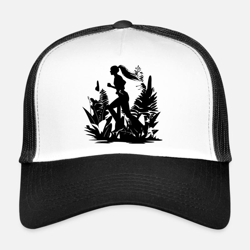 Runner Comic Look Trucker Cap