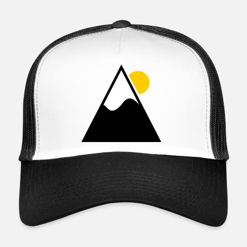 SKI. SKI. RACKET. SNOW. SNOWBOARDING Trucker Cap