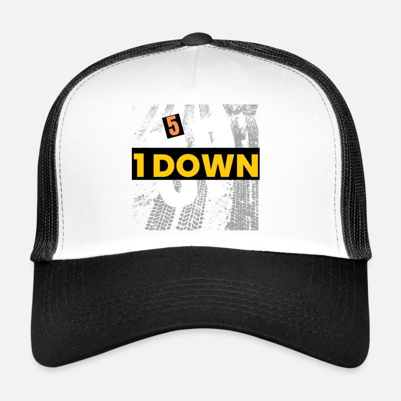 1 down 5 up  Trucker Cap