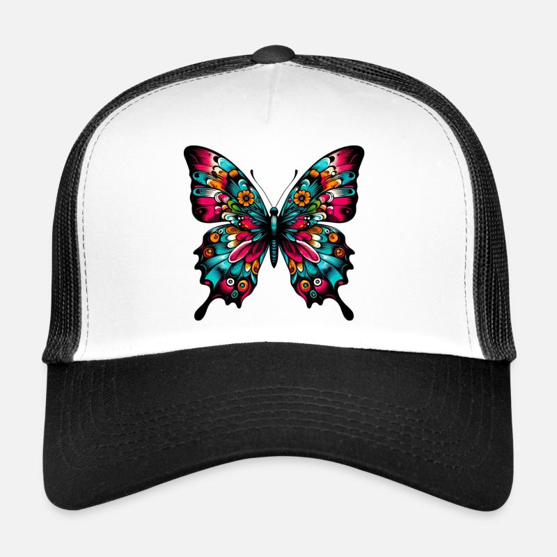 Papillon Casquette trucker 