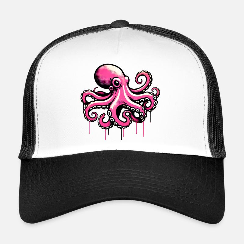 Pieuvre Casquette trucker 