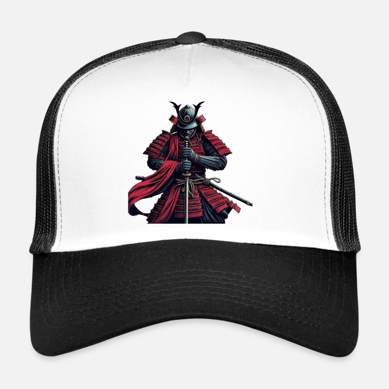 Bushido du guerrier samouraï Casquette trucker 