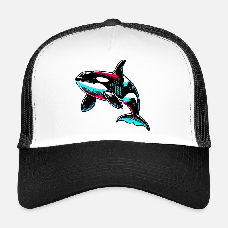Killer whale Trucker Cap