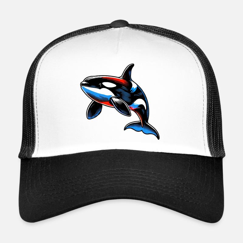 Killer whale Trucker Cap