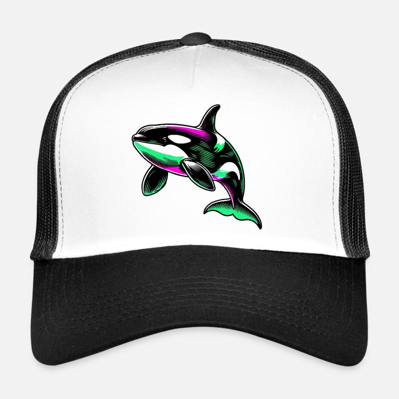 Killer whale Trucker Cap