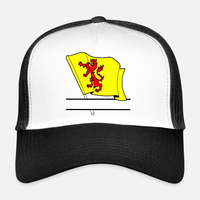 Drapeau de la Hollande-Méridionale Casquette trucker 