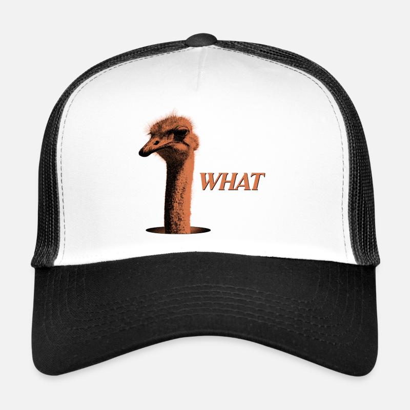 What?! – Grumbling Bouquet - Trucker Cap - white/black
