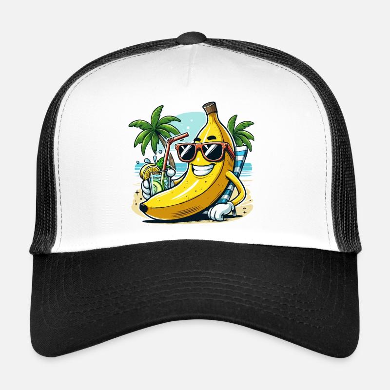 Entspannte Banane Trucker Cap