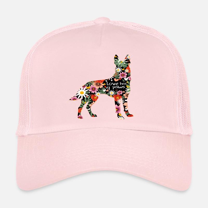Conception du berger allemand Casquette trucker 