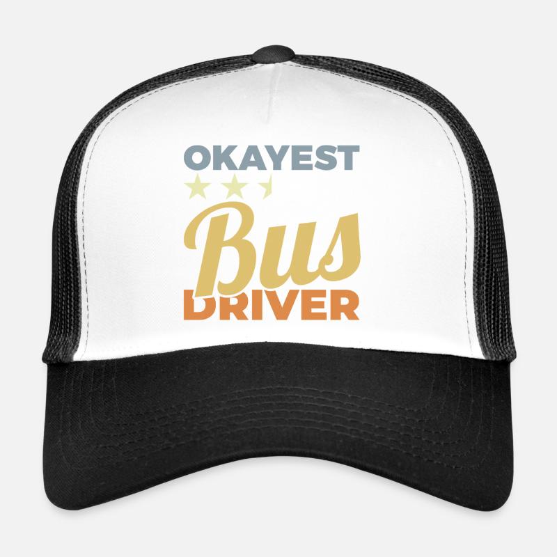Average bus driver Trucker Cap