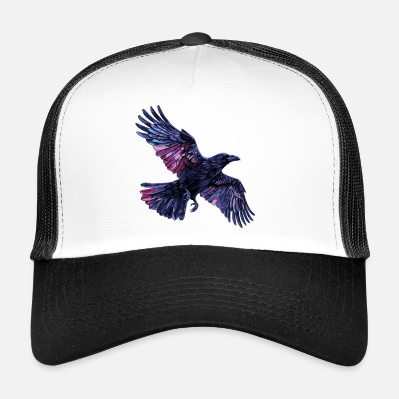 Raven Crow Trucker Cap