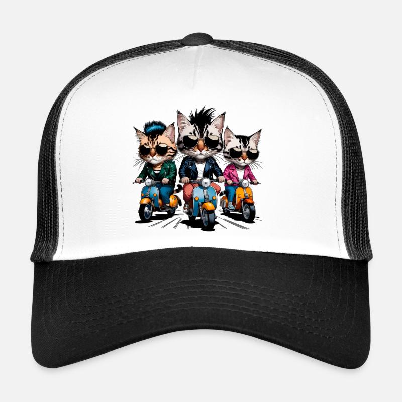 Rocker cats Trucker Cap
