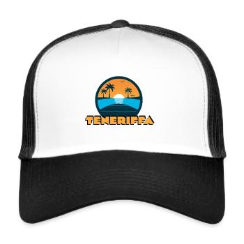 Tenerife Sunset - Trucker Cap - white/black - Front
