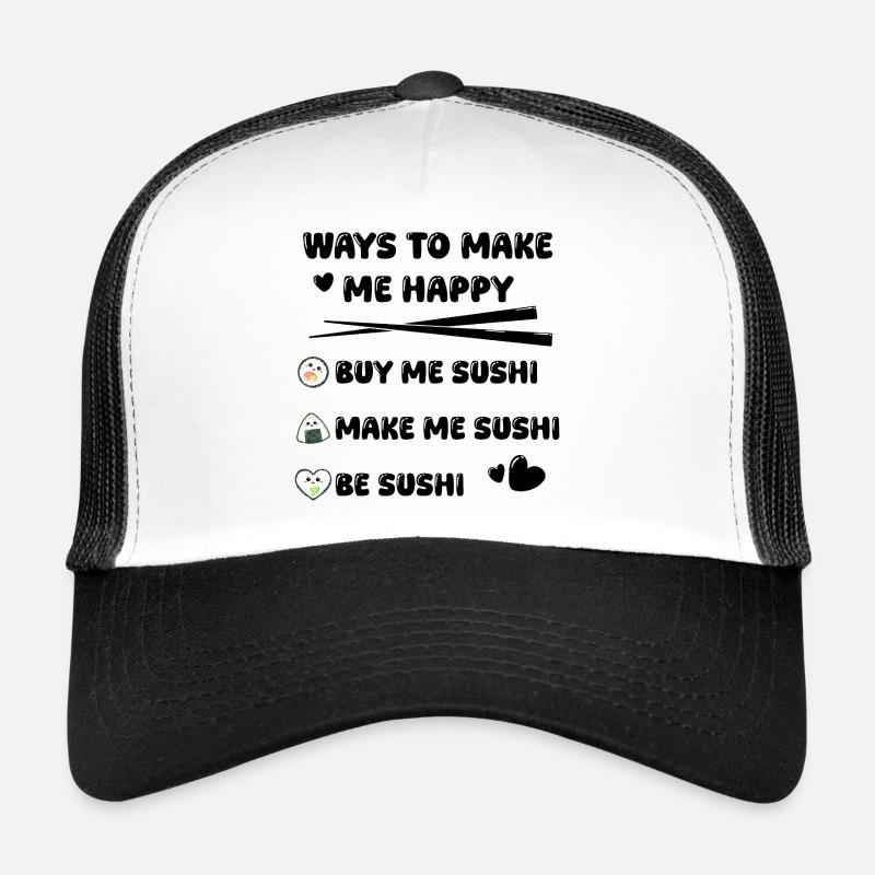 Sushi Disant Drôle - Mignon Sushi Design Casquette trucker 