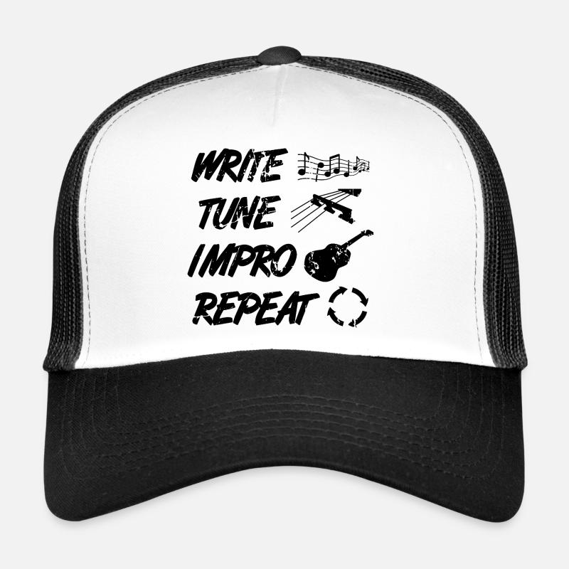 Gitarrist Zeitplan Trucker Cap