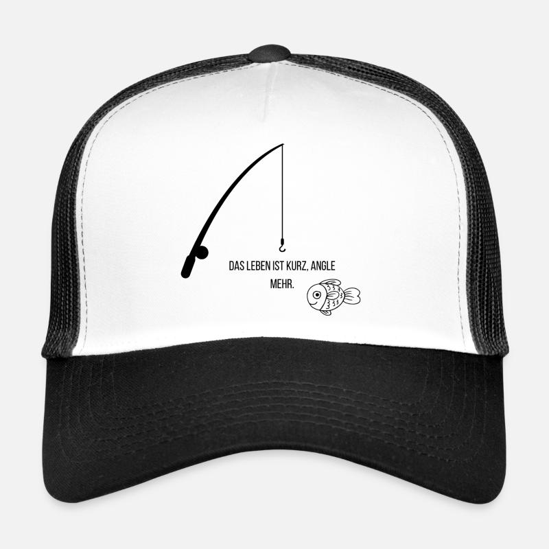 La vie est courte angle plus Casquette trucker 