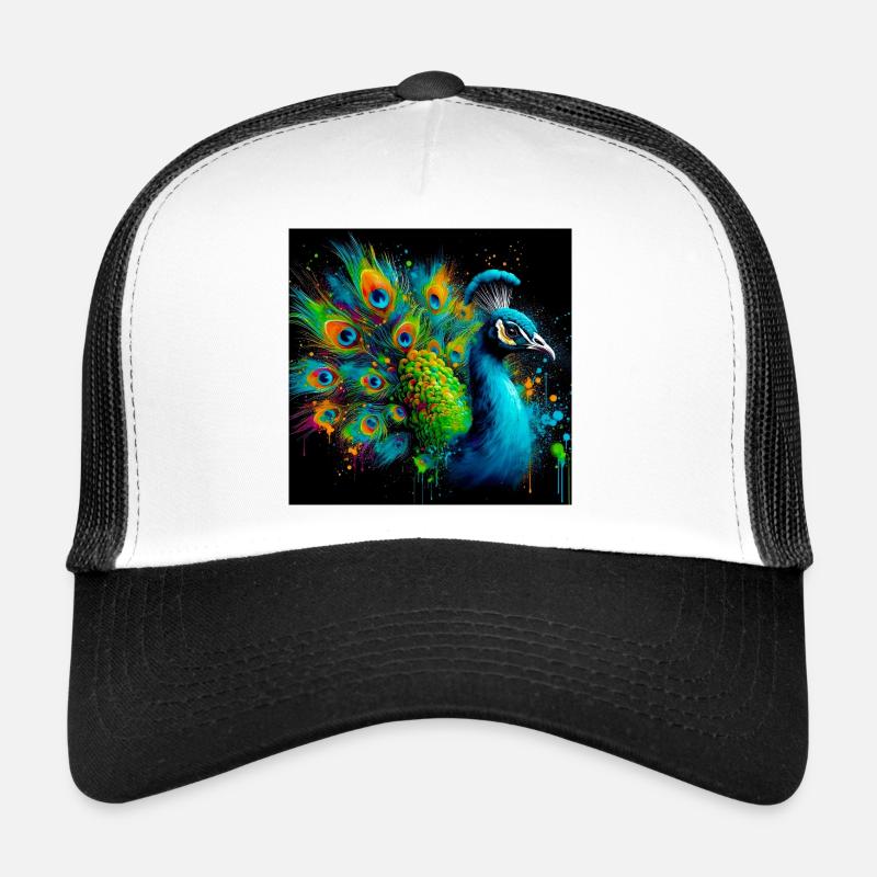peacock Trucker Cap