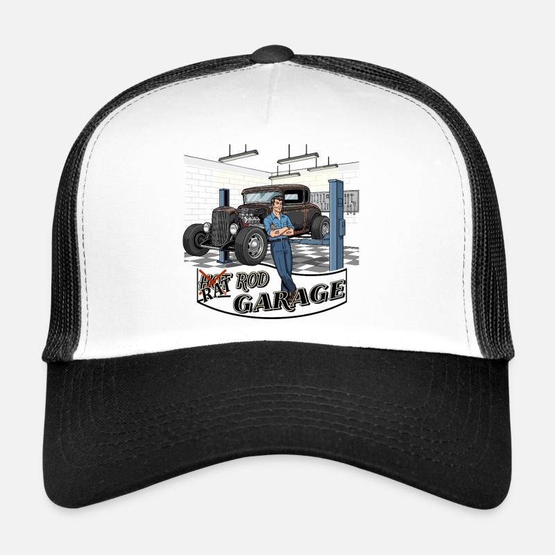Conception d’atelier de voitures anciennes Casquette trucker 