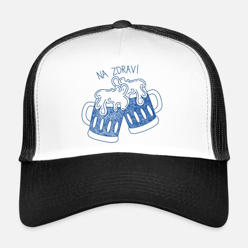 Beer glasses with cheers Trucker Cap