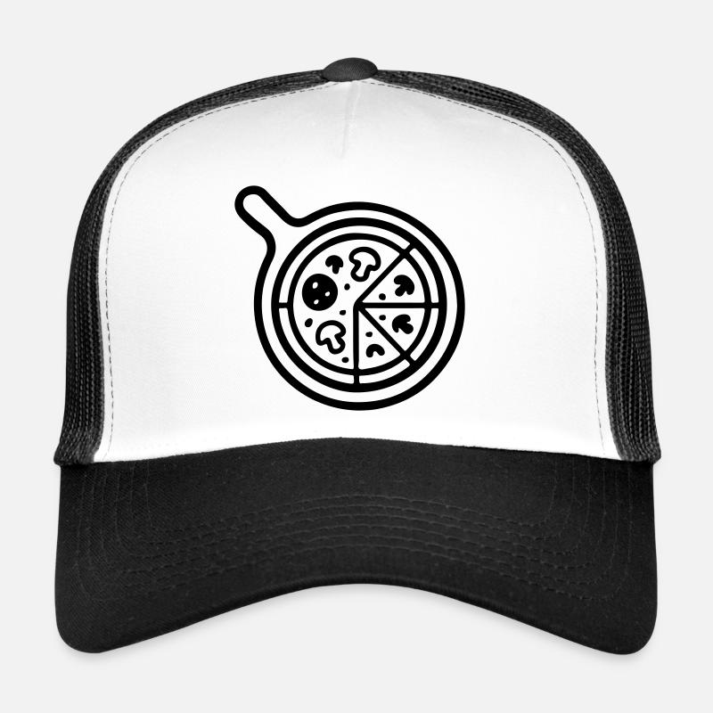 Pizza Pizzeria Icon Trucker Cap