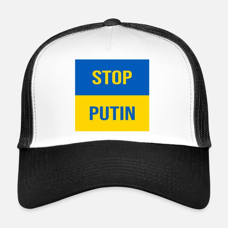 ARRÊTEZ POUTINE Casquette trucker 