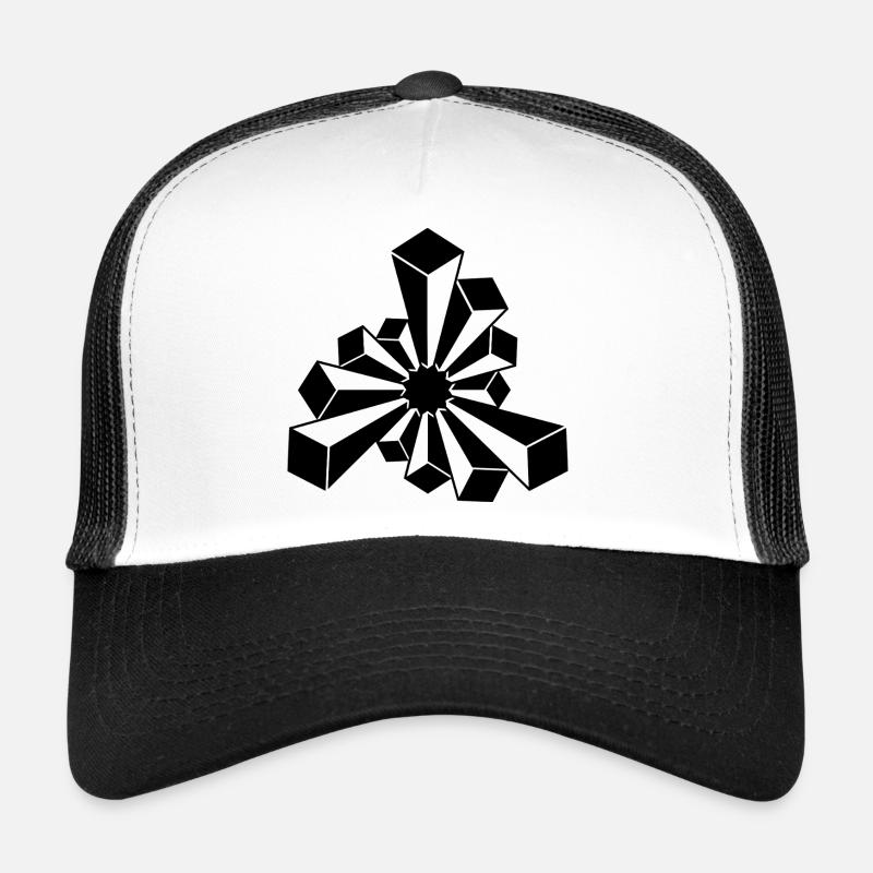 Cosmic Crystal Starburst Trucker Cap