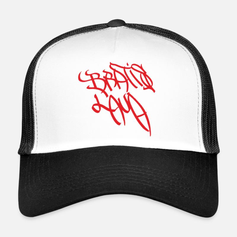 Ausdrucksstarkes Graffiti-Design Bratislava Trucker Cap