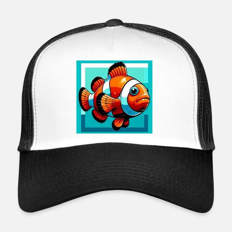 Poisson-clown Casquette trucker 