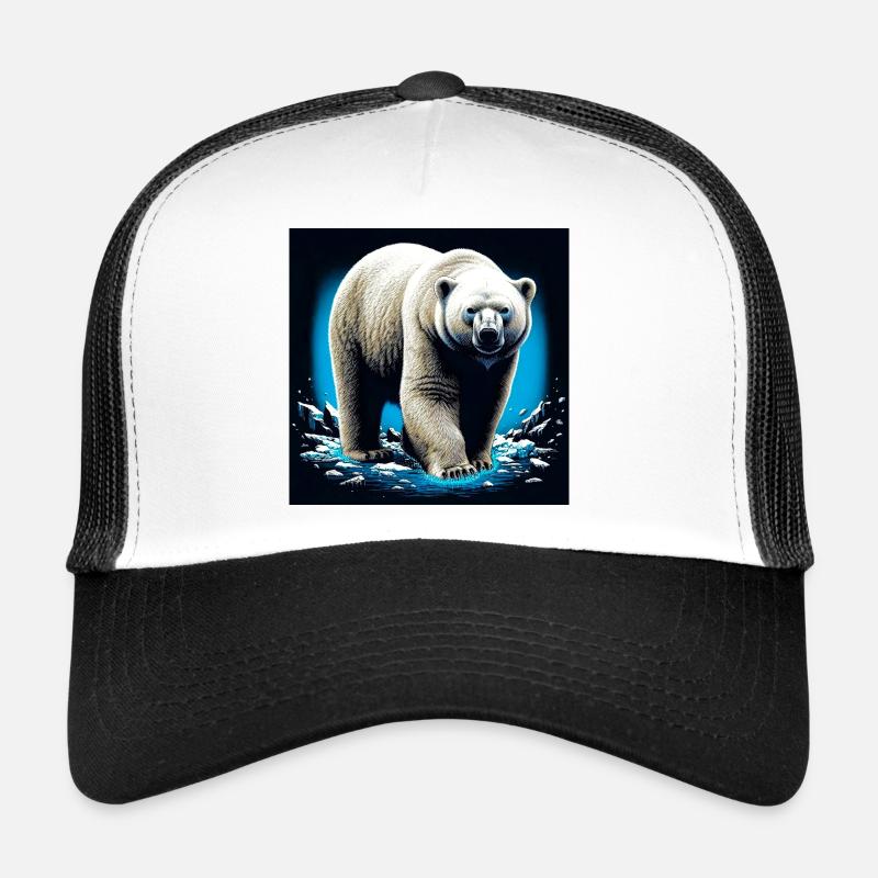 polar bear Trucker Cap
