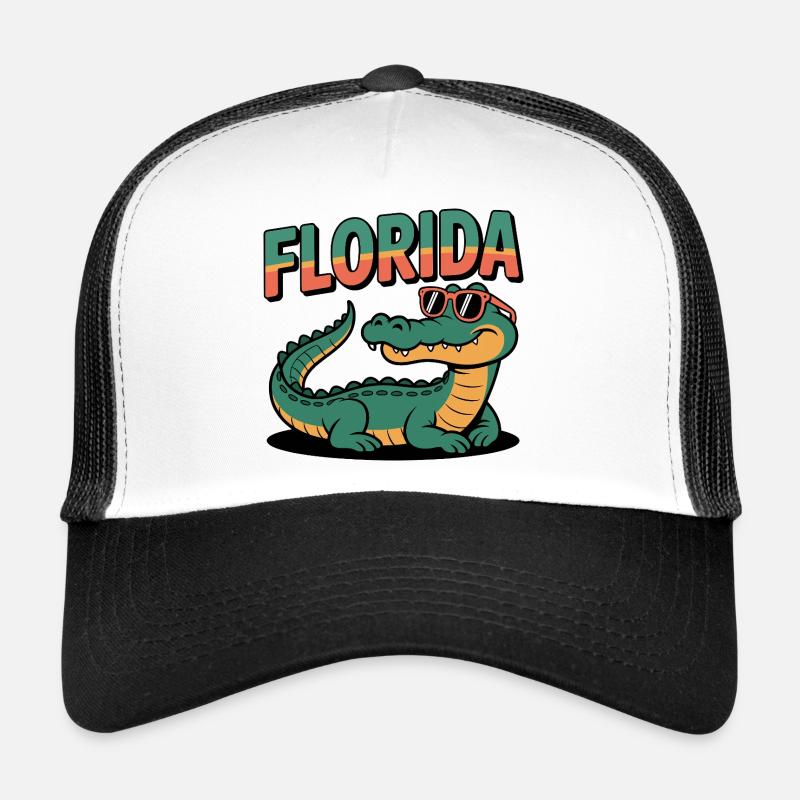 Florida Alligator Trucker Cap