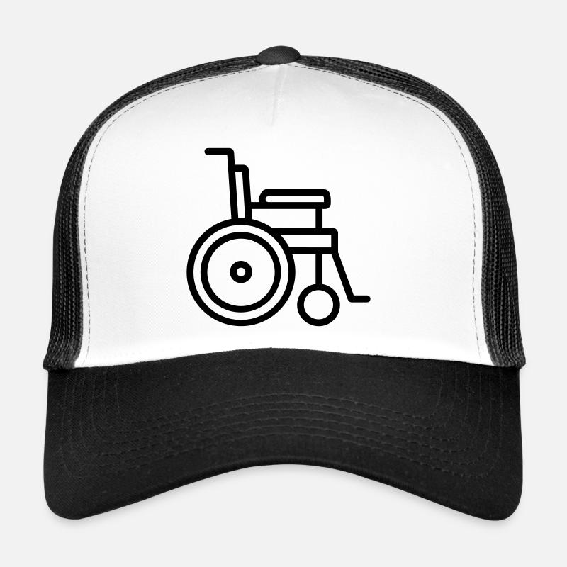 fauteuil roulant Casquette trucker 