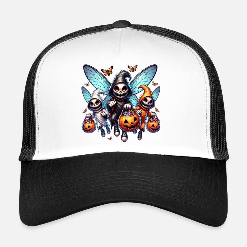 Spooky Squad - Trucker Cap - white/black