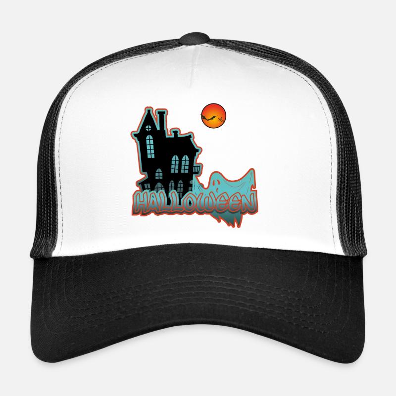 Maison Hantée Nuit Digitale Casquette trucker 