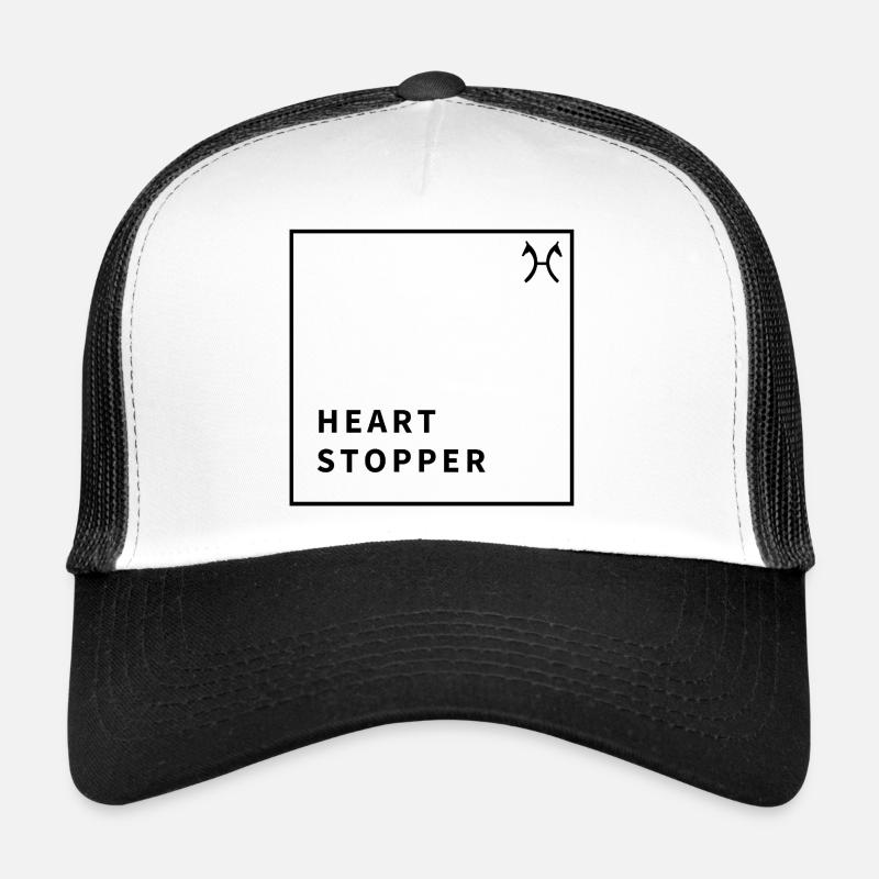 Hannoveraner - Dein "heartstopper" - Trucker Cap - Weiß/Schwarz