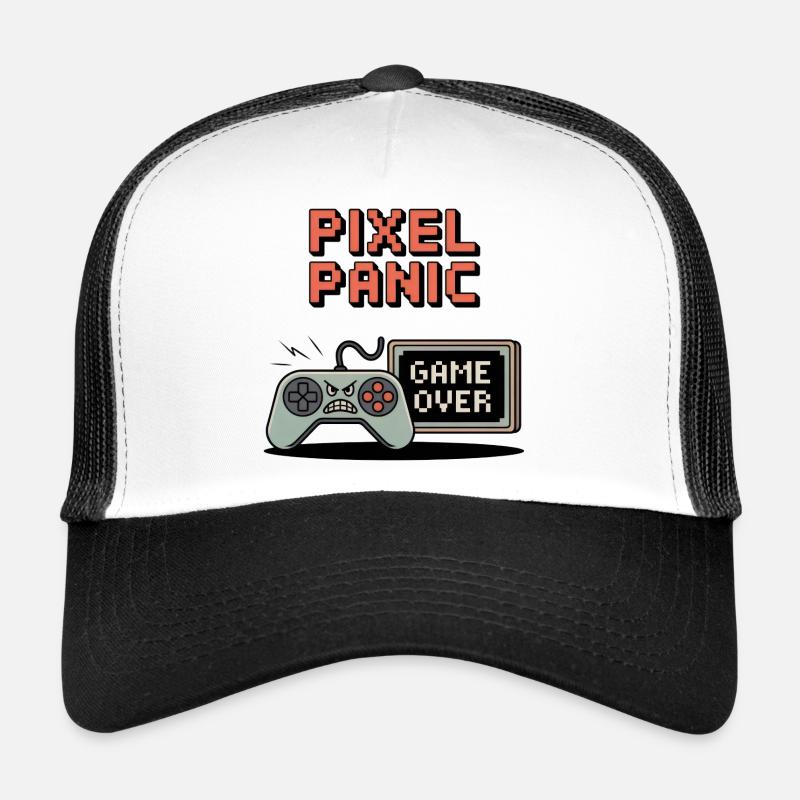 Pixel Panic – Game Over Rage Modus Trucker Cap