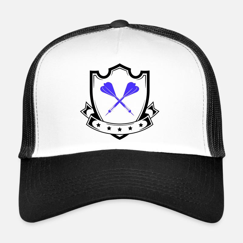 Conception de fléchettes Croix Bleue Casquette trucker 