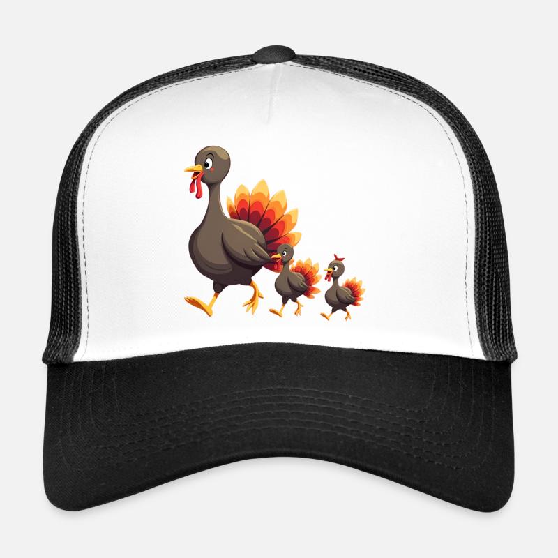 Bébé dinde de Thanksgiving Casquette trucker 