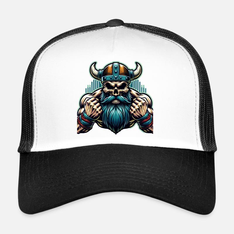 Viking Skull Trucker Cap
