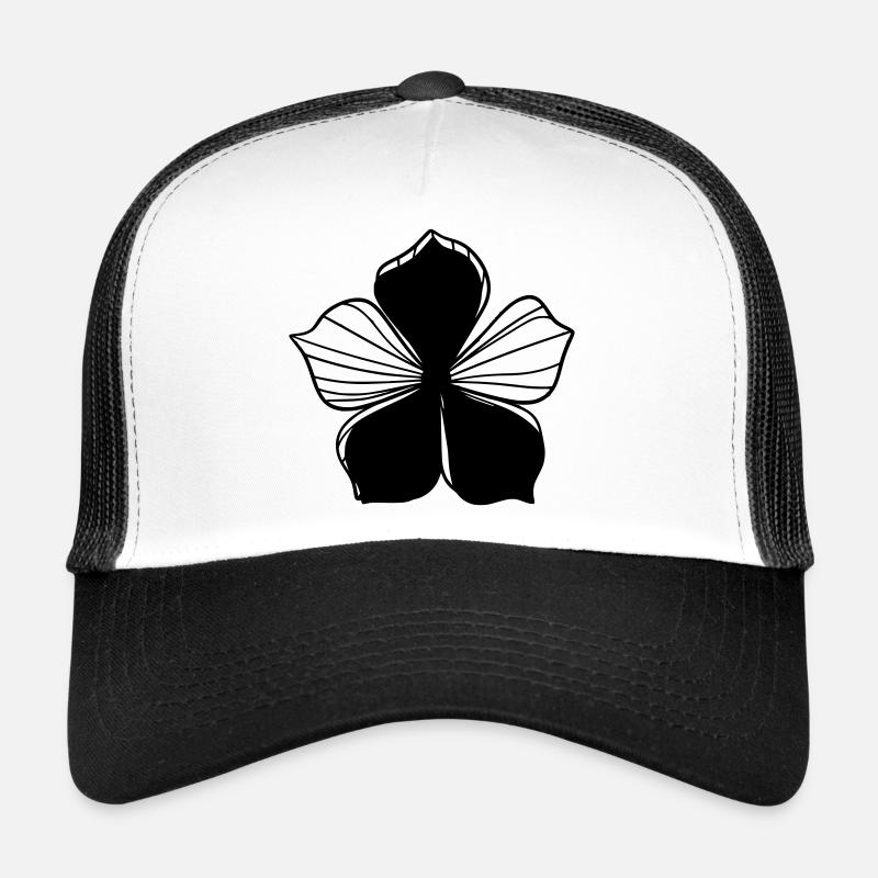 Clear Graphic Floral Design - Blossom Graphic Trucker Cap