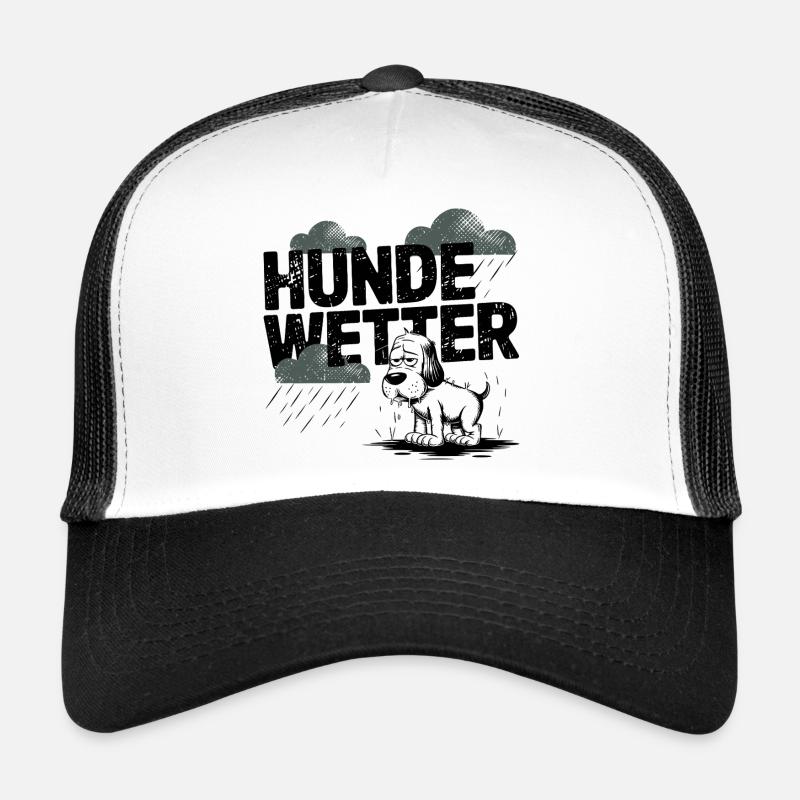 Silhouette météo canine Casquette trucker 