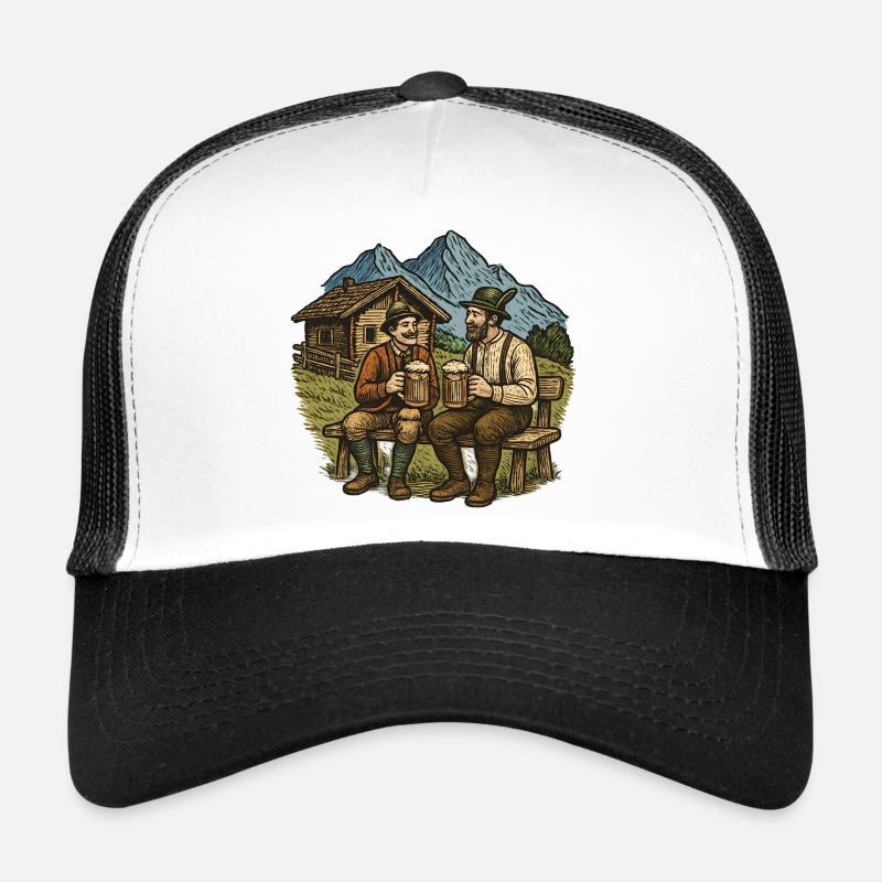 Bayerische Bierfreunde Alpenblick Trucker Cap