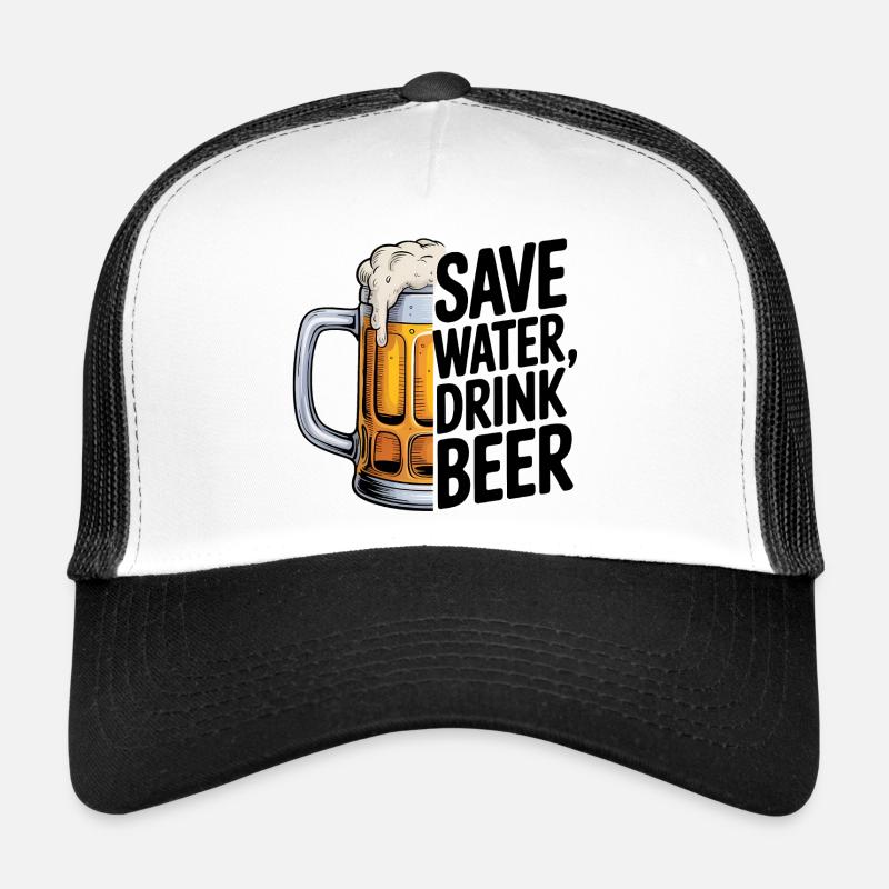 Mes projets pour aujourd’hui - Logo de la bière cool Casquette trucker 