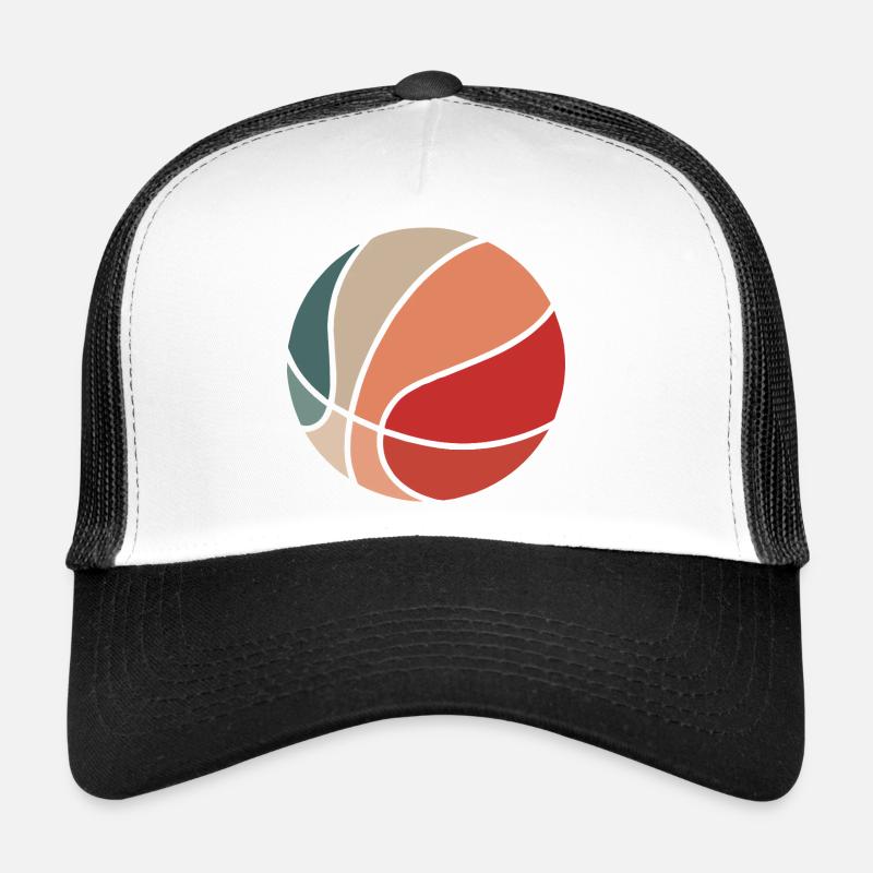 Abstrait de sphère color-block Casquette trucker 