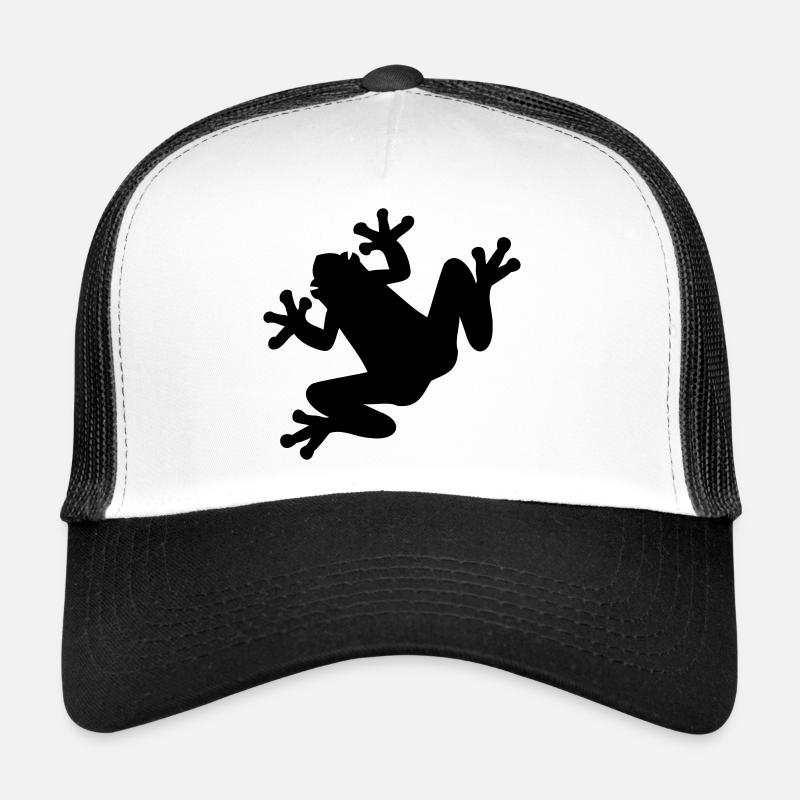 Frog - Trucker Cap - white/black